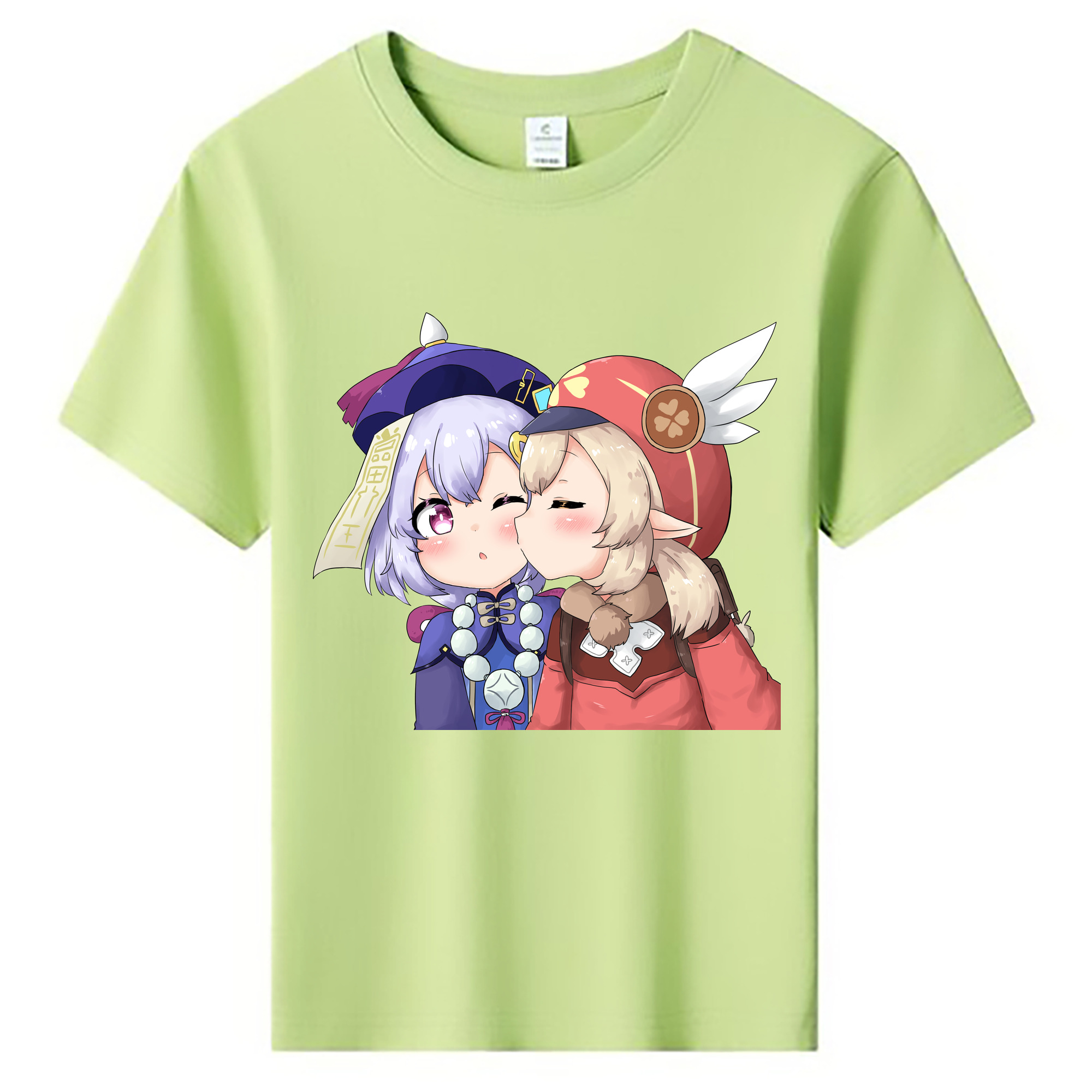 げんし神 七七 なな  genshin Nana 綿100％キッズTシャツ（フロントプリント）